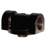 Cim-Tek® 50002 Cast Iron Mounting Adaptor, 1 in NPT, 1-12, Threaded, For 200, 250, 260, 300 Series and 70002, 70046, 70819, 70003, 70094, 70095, 70230, 70234, 70122, 70018, 70059, and 70064 Fuel Filters