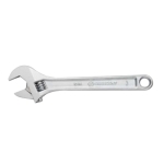 Crescent® AC210VS Satin Chrome with Polished Face Alloy Steel Adjustable Wrench, 0 - 1.312 in Opening, 10 in OAL