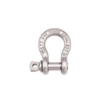 Crosby® G-209A Hot-Dipped Galvanized Forged Alloy Steel Screw Pin Anchor Shackle, 7/16 in, 2.6 ton