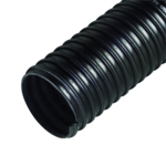 Kanaflex® 180BL SBR Lightweight Abrasion-Resistant Blower and Suction Hose, 2-1/2 in, 100 ft L, 18 psi