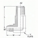 Brennan 2501-L-16-16-SS 2501-L-16-16-SS