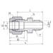 DK-LOK DUA 6-6-S DUC-06-06-SS