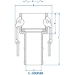 PT Coupling 1400301 E05C SS