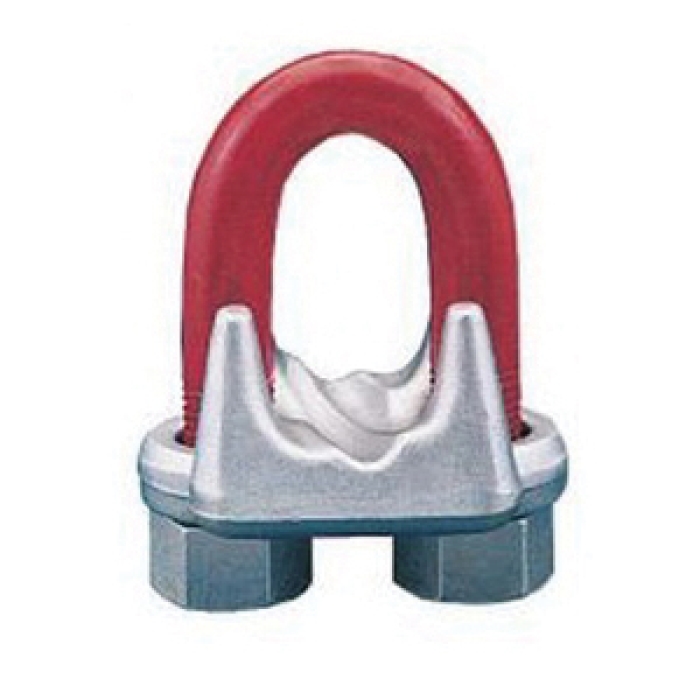 Campbell 5/8" Galvanized Hvy Duty Drop Forged Cable Saddle Clamp Wire Rope Clip 